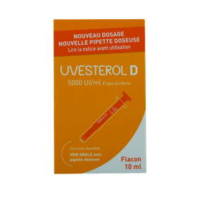CRINEX Uvesterol D 5000 UI/ml solution buvable flacon 10ml