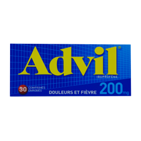 PFIZER Advil 200mg 30 comprimés enrobés