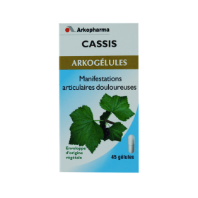 ARKOPHARMA Arkogelules cassis 45 gélules