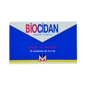 MENARINI FRANCE Biocidan collyre en 10 unidoses