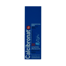 EA PHARMA Calcibronat 2g 20 comprimés effervescents