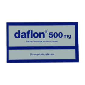 SERVIER Servier daflon 500mg 30 comprimés pelliculés