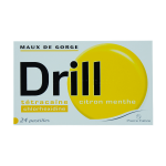 PIERRE FABRE Drill citron menthe 24 pastilles