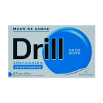 PIERRE FABRE Drill sans sucre 24 pastilles édulcorée à l'aspartam et à l'isomalt