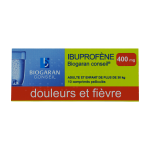 BIOGARAN Ibuprofene 400mg 10 comprimés pelliculés