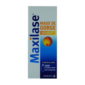 MAXILASE Maux de gorge sirop 125ml