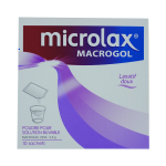 JOHNSON & JOHNSON Microlax macrogol 5,9g poudre pour solution buvable 10 sachets