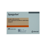 ALMIRALL Spagulax poudre effervescente pour suspension buvable en 20 sachets doses