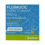 ZAMBON Fluimucil 200mg granulés pour solution buvable 30 sachets