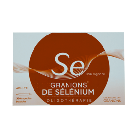 EUROPHTA Granions de selenium 0,96mg/2ml solution buvable 30 ampoules