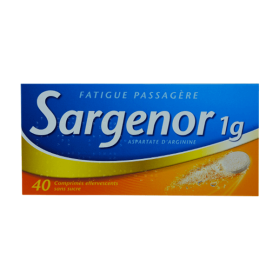 MEDA PHARMA Sargenor sans sucre 1g 40 comprimés effervescents