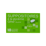 GIFRER Suppositoires à la glycérine boite de 10