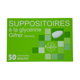GIFRER Suppositoires à la glycérine boite de 50