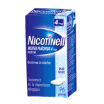 NICOTINELL Menthe fraicheur sans sucre 96 gommes à mâcher 4mg