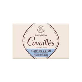 CAVAILLÈS Savon extra-doux fleur de coton 150g