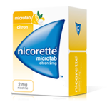 NICORETTE Microtab citron 100 comprimés sublinguales 2mg