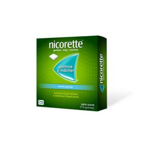 NICORETTE Menthe glaciale 210 gommes à mâcher 2mg