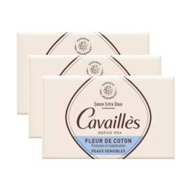 ROGÉ CAVAILLES Savon surgras extra-doux fleur de coton 3x250g