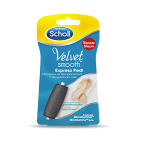 SCHOLL Velvet smooth recharge express pedi micralumia x2