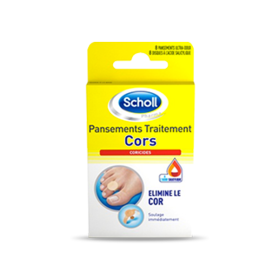 SCHOLL Coricides cors 8 pansements