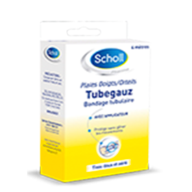 SCHOLL Tubegauz bandage tubulaire avec applicateur