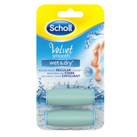 SCHOLL Velvet smooth wet & dry recharge grain exfoliant x2