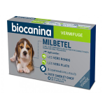 BIOCANINA Mibetel 2,5 mg/25 mg chiot et petit chien 2 comprimés pélliculés