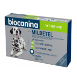 BIOCANINA Milbetel 12,5 mg/125 mg chien 2 comprimés pélliculés
