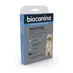 BIOCANINA Insectifuge spot on moyen et grand chien 2 pipettes