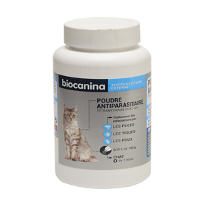 BIOCANINA Poudre antiparasitaire pour chat 150mg