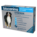 BIOCANINA Synergix solution spot-on très grand chien 4 pipettes