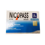 NICOPASS Menthe fraicheur sans sucre 12 pastilles 1,5mg