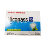 NICOPASS Menthe fraicheur sans sucre 96 pastilles 1,5mg