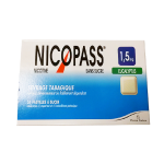NICOPASS Sans sucre eucalyptus 36 pastillles 1,5mg