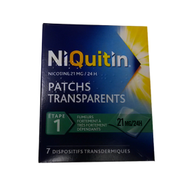 NIQUITIN 7 patchs 21mg/24h