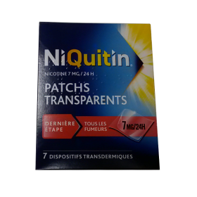 NIQUITIN 7 patchs 7 mg/24h
