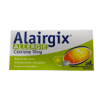 COOPER Alairgix allergie cetirizine 10mg 7 comprimés à sucer sécables