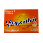 COOPER Vitascorbol 1g 20 comprimés effervescents