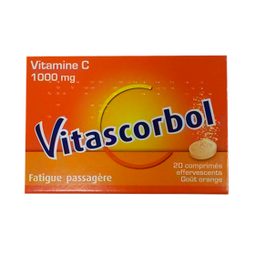 COOPER Vitascorbol 1g 20 comprimés effervescents