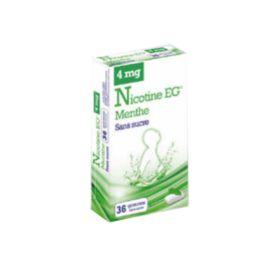 EG LABO Nicotine eg menthe sans sucre 36 gommes à mâcher 4mg