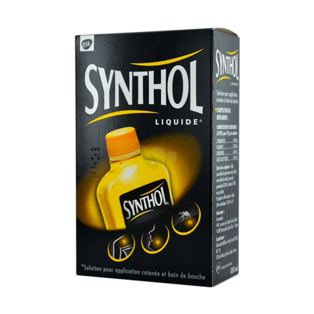 SYNTHOL Solution pour application cutanée 450ml Médicaments Pharmarket