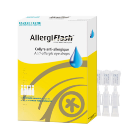 BAUSCH + LOMB Allergiflash 0,05% collyre en solution en 10 récipients unidoses