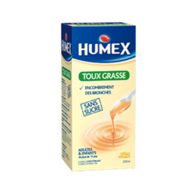 HUMEX 5% adultes expectorant sans sucre solution buvable 250ml