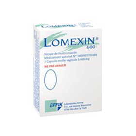 EFFIK Lomexin 600mg 2 capsules molles vaginales