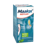 SANOFI Maalox reflux sans sucre 500mg/267mg 12 suspensions buvables en sachets