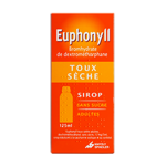 MAYOLY SPINDLER Euphonyll toux sèche 15mg/5ml adultes sans sucre sirop 125ml