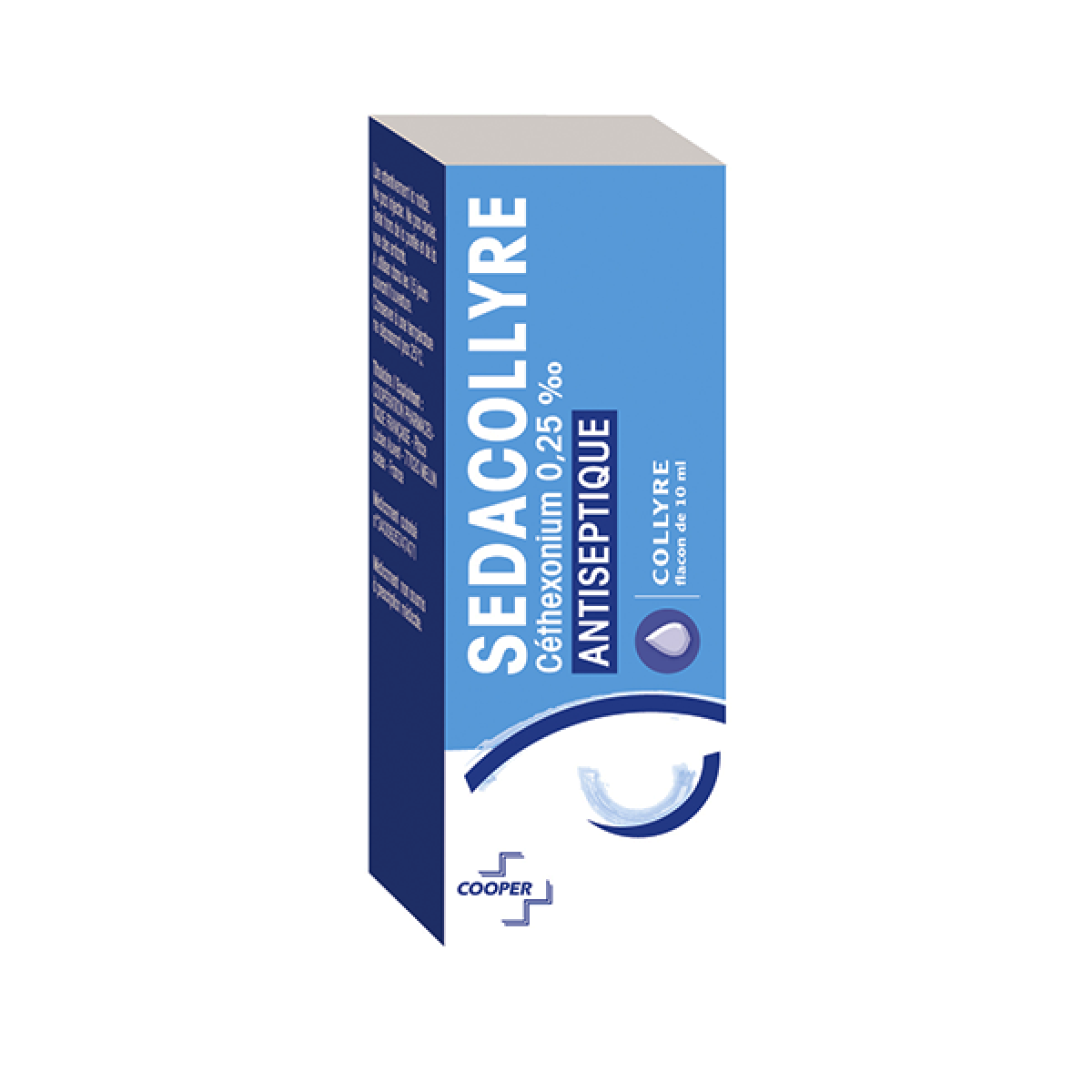 Cooper Sedacollyre Cethexonium 0 25 Collyre En Solution 10ml Medicaments Pharmarket