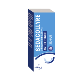 COOPER Sedacollyre cethexonium 0,25‰ collyre en solution 10ml