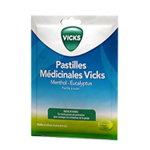VICKS Menthol eucalyptus 30 pastilles medicinales
