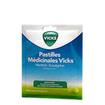 VICKS Menthol eucalyptus 18 pastilles medicinales